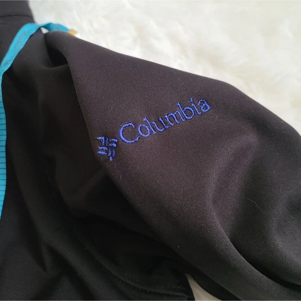 Columbia Omni-Heat Black Full Zip Jacket Size Small